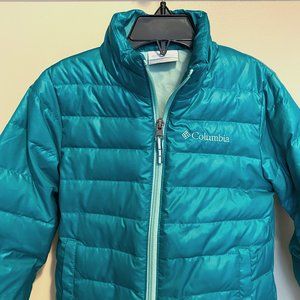 Columbia Down Puffer Jacket Kids Teal
